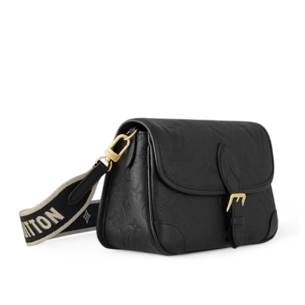 Louis Vuitton Black Empreinte Leather Diane NM Bag